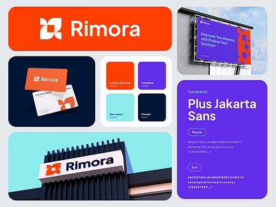 Rimora Brand Guideline brand brandguideline branding design guideline guidelines identity startup tech