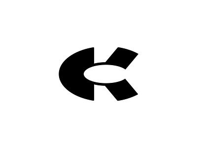 Minimal KC or CK Logo branding ck design graphic design initial kc letter lettermark logo minimalist modern monogram simple