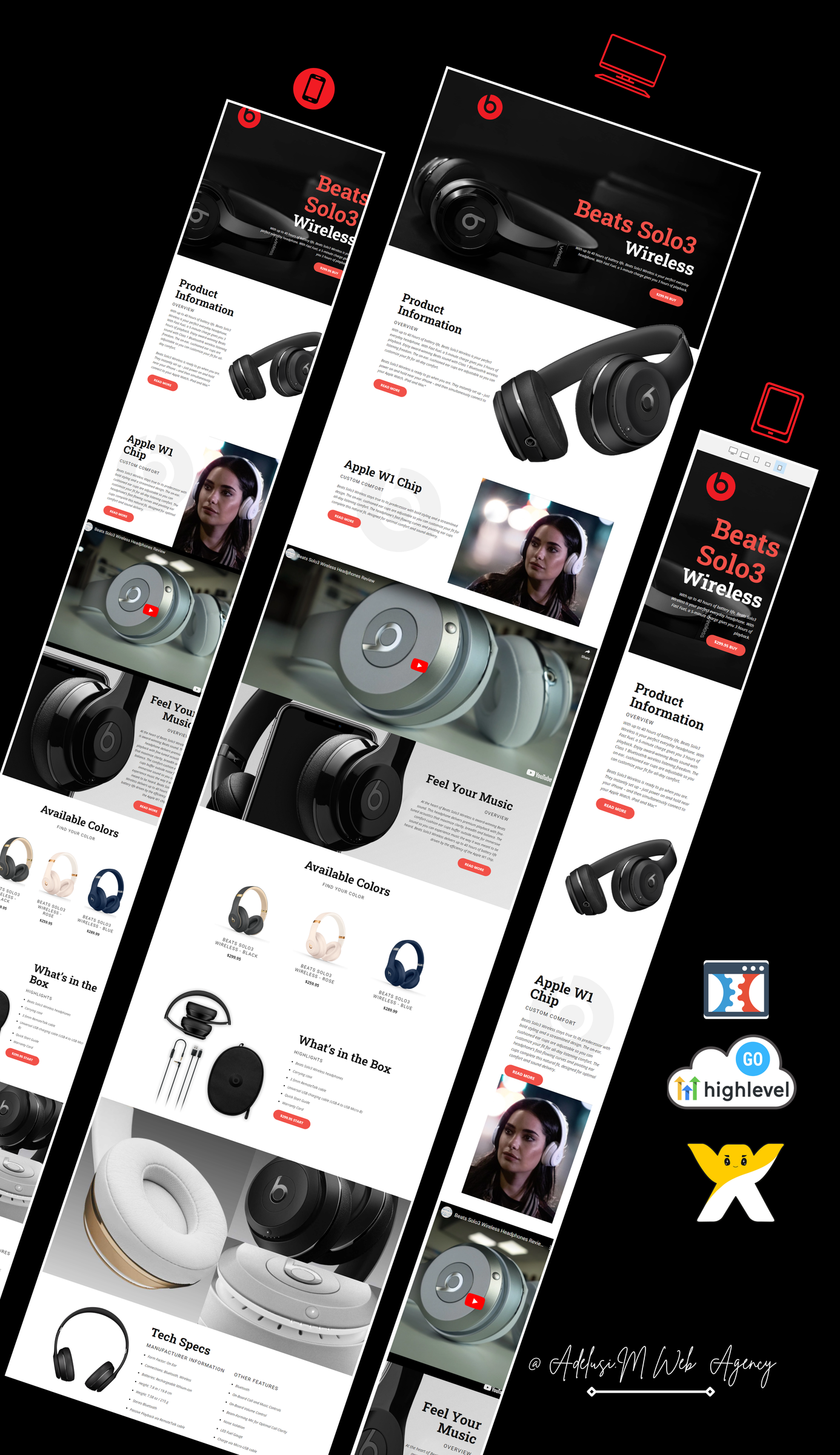 Headset Sales Funnel Landing Page (ClickFunnels) branding clickfunnels conversionrateoptimization ecommercelandingpage elementor funnel design funnelbuilding landingpagedesign leadgeneration marketingfunnels productsalespage responsivedesign salesfunnel salesfunneldevelopment salespage salespagedesign website design wordpress website wordpress website design wordpress website redesign