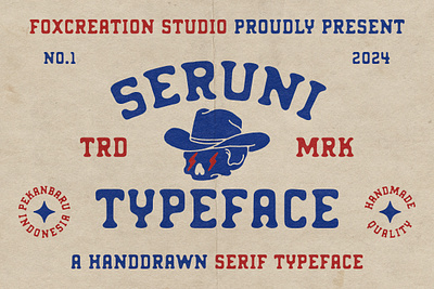 Seruni Handdrawn Typeface branding font graphic design handdrawn logo serif typography ui