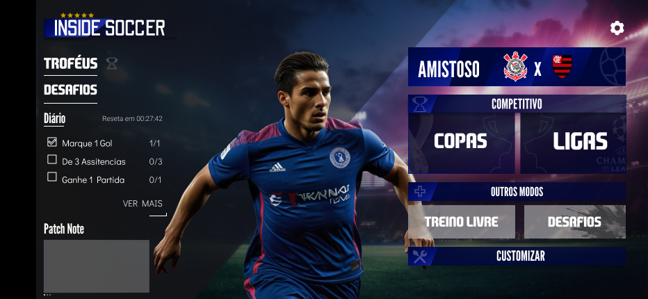 Soccer Game figma game soccer ui