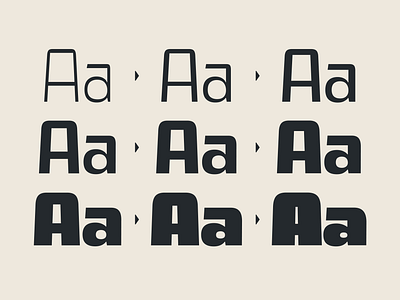 Type Weight bold design display font fun graphic design type design typeface typography