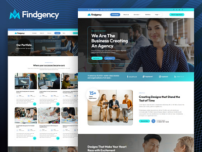 Findgency - Digital Agency Elementor Template Kit 3d animation branding graphic design logo motion graphics ui