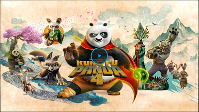 Watch～ Kung Fu Panda 4 2024 (!FulLMovie.) Free Online on English animation branding graphic design