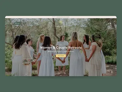 The Mountain Ibiza: A Yoga Retreat Website Built with Flatsome conscious website demo ecommerce flatsome flatsome theme retreat website sebdelaweb shop spiritual website template theme ui design ux builder ux design webshop woocommerce woocommerce theme woocommerce website yoga retreat yoga website
