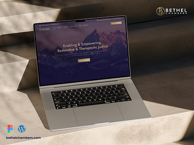 Bethel Chamber lawyer lawyer website legal practice legal services uiux design website redesign