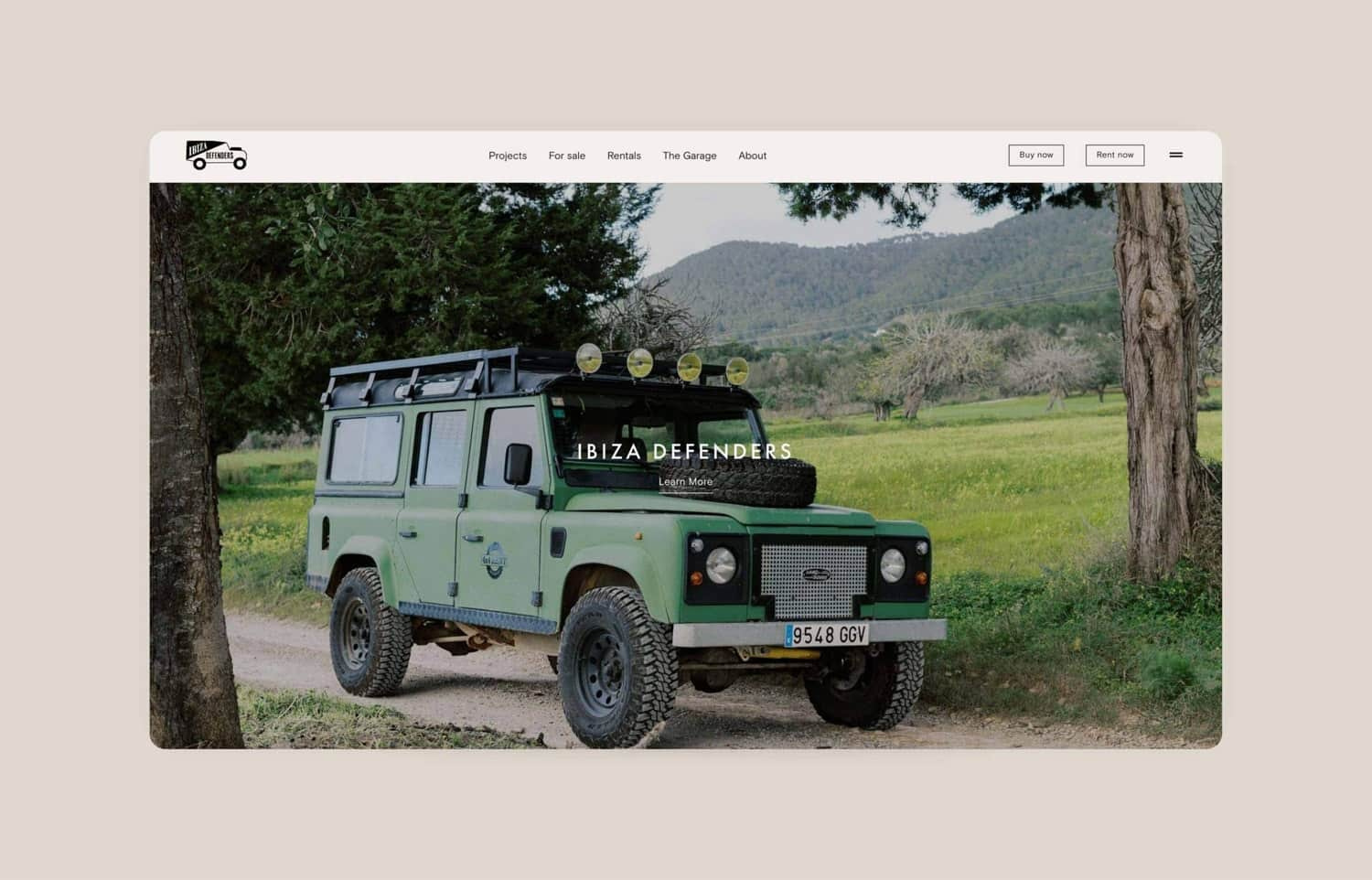 Ibiza Defenders: a Modern Car Rental Shop with Flatsome Theme car rental car shop car website cars defender demo ecommerce flatsome flatsome theme flatsome webshop sebdelaweb shop template theme ui design ux builder ux design woocommerce woocommerce website wordpress website