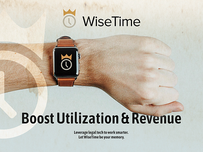 WiseTime automates attorney automatic case detection boost product productivity uiux design website ui design