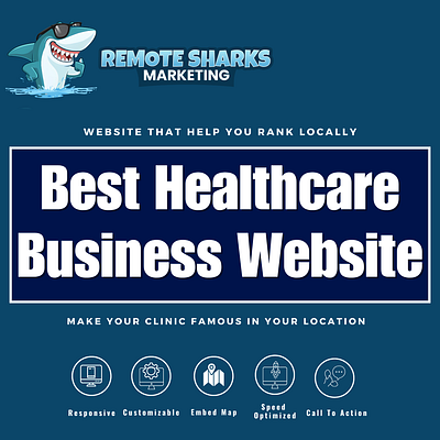 Medical Clinic Business WordPress Website Design Template business website website design website template