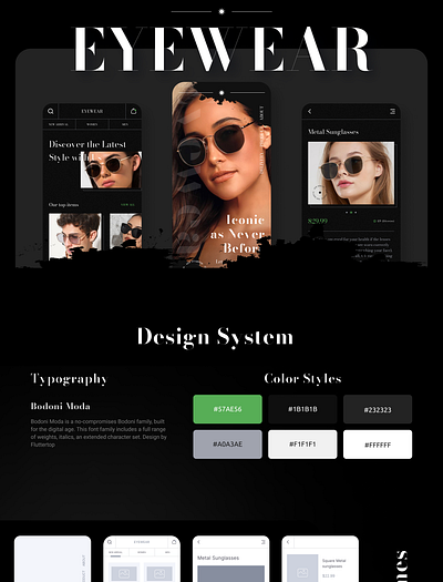 Sunglasses Ecommerce App Design Case Study app design case study design ecommerce ecommerce app eyeglasses eyewear eyewear app design fashion fluttertop glasses lenses lenskart optical rayban shades spectacles sunglasses sunglasses app design ui