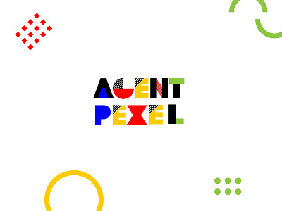 AGENT PEXEL abstract logo app banding app brand brand identity branding design logo ui