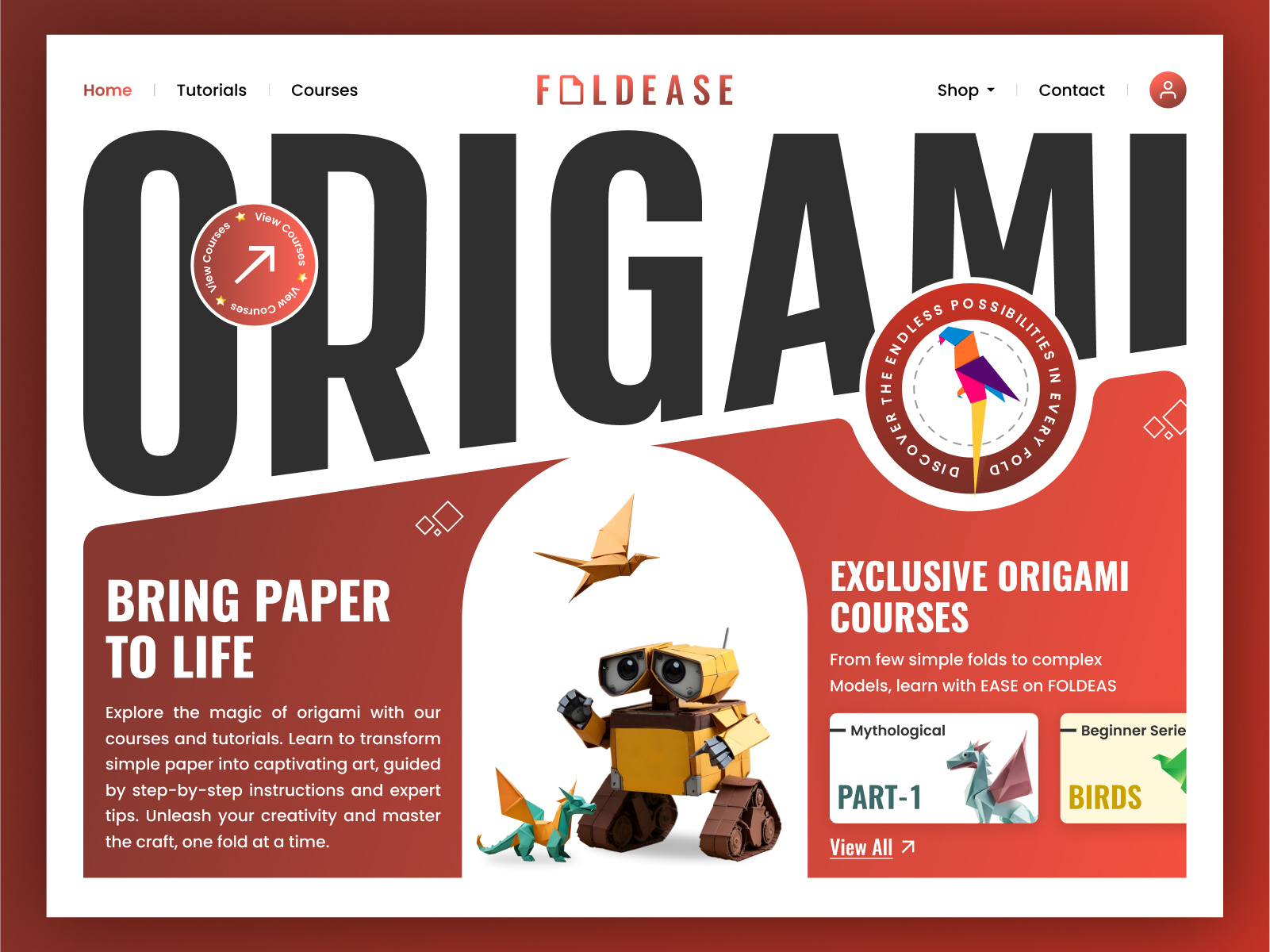 Example of Website Design