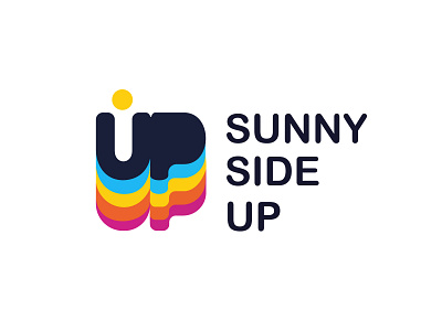 SUNNY SIDE UP LOGO abstract logo banding app brand brand identity branding design graphic design illustration logo ui