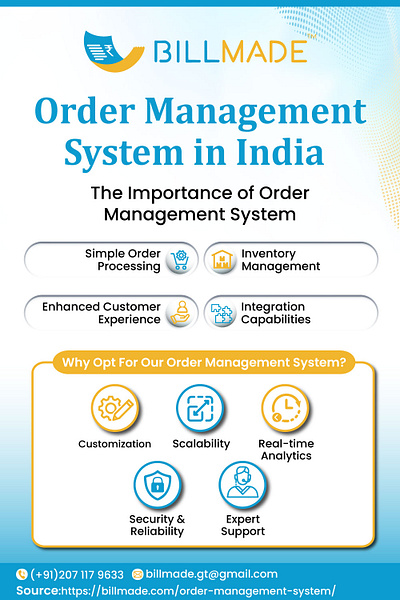 Order Management System in India order management system in india