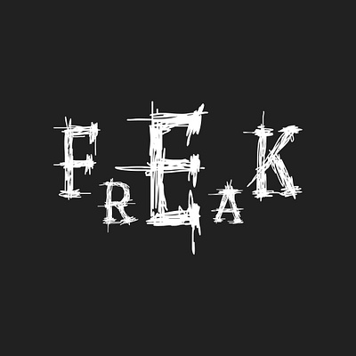 Freak Album Cover + TL Design cover art design cover design graphic design motion graphics music cover design music motion design