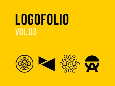 Logofolio Vol.03 bold brand identity branding design emblem geometric graphic design icon identity lettering logo logo design logofolio logotype mark minimalist monogram simple symbol visual identity
