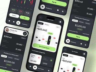 Mobile Wallet app attractive design dribbble design finance finance app mobile app design mobile application money transfer app online funds transfer app responsive design simple design uiux user experience user friendly user interface wallet wallet app