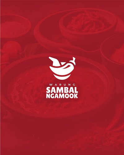 Sambal Ngamook Brand Identity branddesign brandidentity branding culinary foodlogo logo logodesign smallbusiness visualidentity