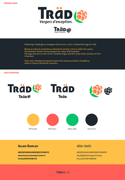 Träd Branding brand branding graphic design identity illustrator logo visual