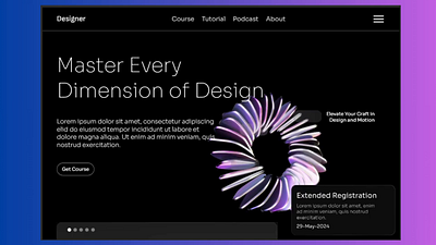 Website Animation UI Design 3d 3d animation animation branding design graphic design illustration logo ui ux vector web design website