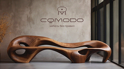 Brand Identity | Дизайнерская мебель COMODO adobe illustrator brand identity branding design furniture graphic design logo
