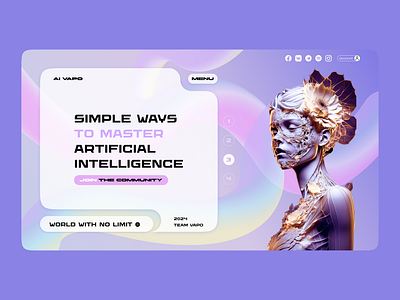 Web Design for commercial AI Startup adobephotoshop branding design figma graphic design landing landing page ui