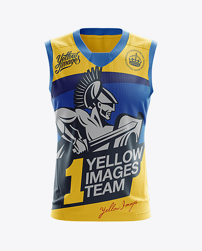 Download PSD Aussie Rules Jersey Mockup - Front View free digital mockup free mockup template mockup designs mockup download mockup kit mockup psd mockup templates psd mockup realistic mockup simple mockup simple psd mockup
