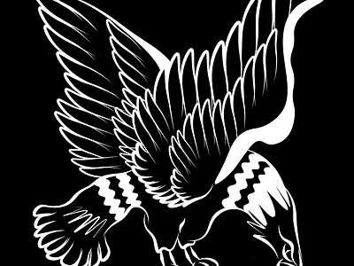 Eagle Outline deanharries drawing eagle fun graphic