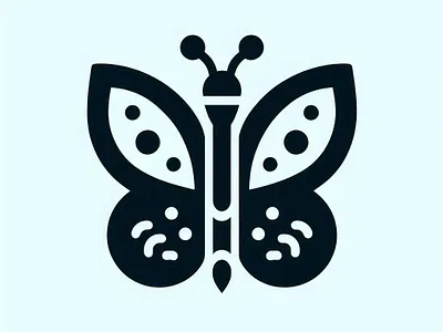 toxic wing, poisonous butterfly logo design butterfly logo clean lines conservation message delicate wings eco conscious branding eco friendly aesthetics ecosystem awareness elegant emblem environmental impact minimalist design natural beauty nature inspired design pollution symbol simplicity stylized insect subtle art sustainable graphics toxicity symbol vector art visual identity