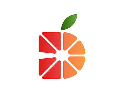 D + Spoon + Orange Logo designprocess