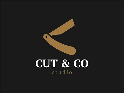 Cut & Co Studio | Barbershop Logo Design barbershop barbershopbranding barbershoplogo