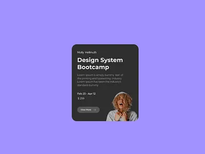 BOOTCAMP - Card Animation animated animation branding cards design figma prototype ui
