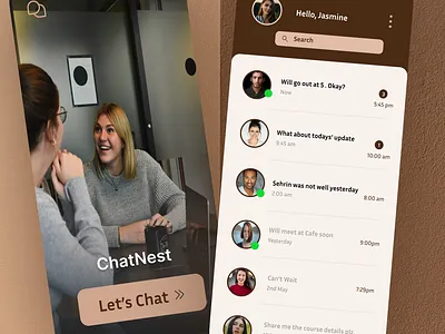 Message App dailyui dailyuichallenge uiux