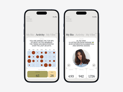 Clubs. The Concept. Part 2 app blog branding clean community design interface ios kosinov lifestyle minimalistic product design service social trendy ui ux vibe
