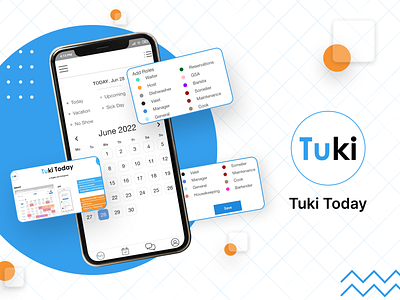 Tuki communication empower businesses feedback hospitality industry mobile app design mobile app ui design scheduling