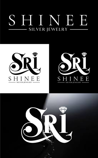 Sri Shinee Jewelry: Elegant Logo Design for a Timeless Brand creative process