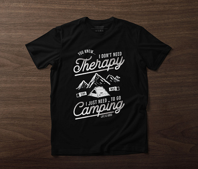 Camping T-shirt Design camping tshirt custom t shirt design graphic design illustration outdoor t shirt retro t shirt t shirt design typography typography t shirt design