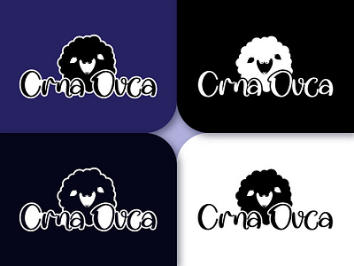 Crna Ovca - Logo Design adobe illustrator art black sheep branding crna ovca drawing identity design illustration logo logo design