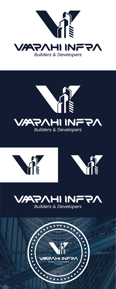 Vaarahi Infra Logo Design logo showcase