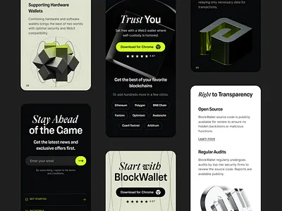 BlockWallet | Mobile View 3d 3d design blockchain blockchain website branding cryptocurrency crypto design graphic design illustration logo minimal clean design minimal design mobile design mobile view motion graphics product design typography ui ui ux user experience