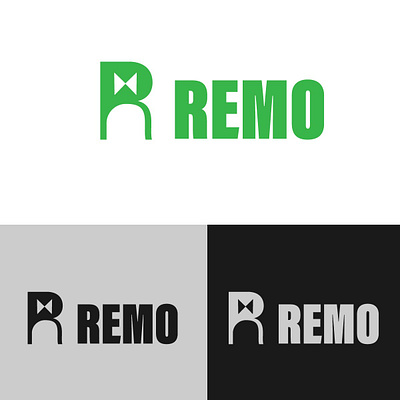 REMO- logo design branding brandlogo creativelogo design illustration logo logodesign logos logotype word mark logo