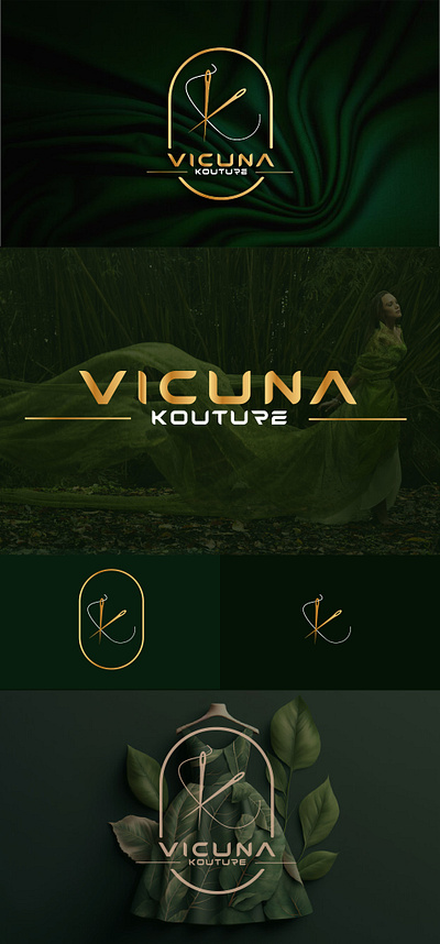 Vicuna Koture Clothing Brand Logo Design eye catching