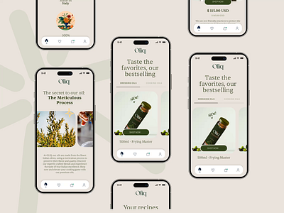 Your Go-To App for Healthy and Sustainable Edible Oils appdesign cleandesign designcommunity designinspiration dribbble ecofriendly edibleoil graphicdesign greenliving healthylifestyle mobileapp productdesign shopsustainably sustainableliving uiuxdesign userexperience