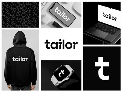 Tailor b2b brand branding design elegant graphic design letter lettering logo logo design logo designer logodesigner logotype modern saas tech web3
