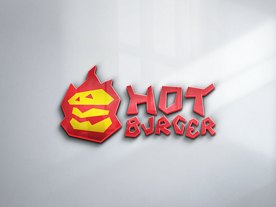 Hot Burger brand branding identity logo logotype