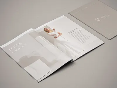 „AL Bridal Couture“ catalog design aliuslt bride catalog design wedding