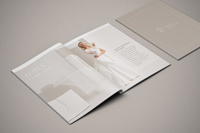 „AL Bridal Couture“ catalog design aliuslt bride catalog design wedding