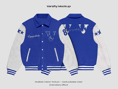 VARSITY JACKET MOCKUP jacket mockup varsity jacket varsity mockup