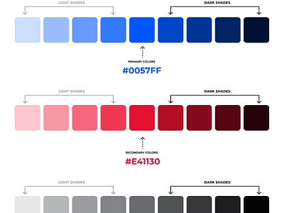 Color Palette In UI Design app colors app design color graphy color idea color palette design shade color ui colors webdesign