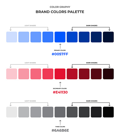Color Palette In UI Design app colors app design color graphy color idea color palette design shade color ui colors webdesign